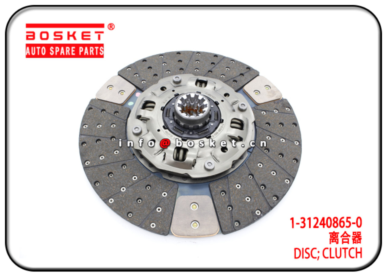 1-31240865-0 1312408650 Clutch Disc Suitable for ISUZU 6WF1 CXZ51K 