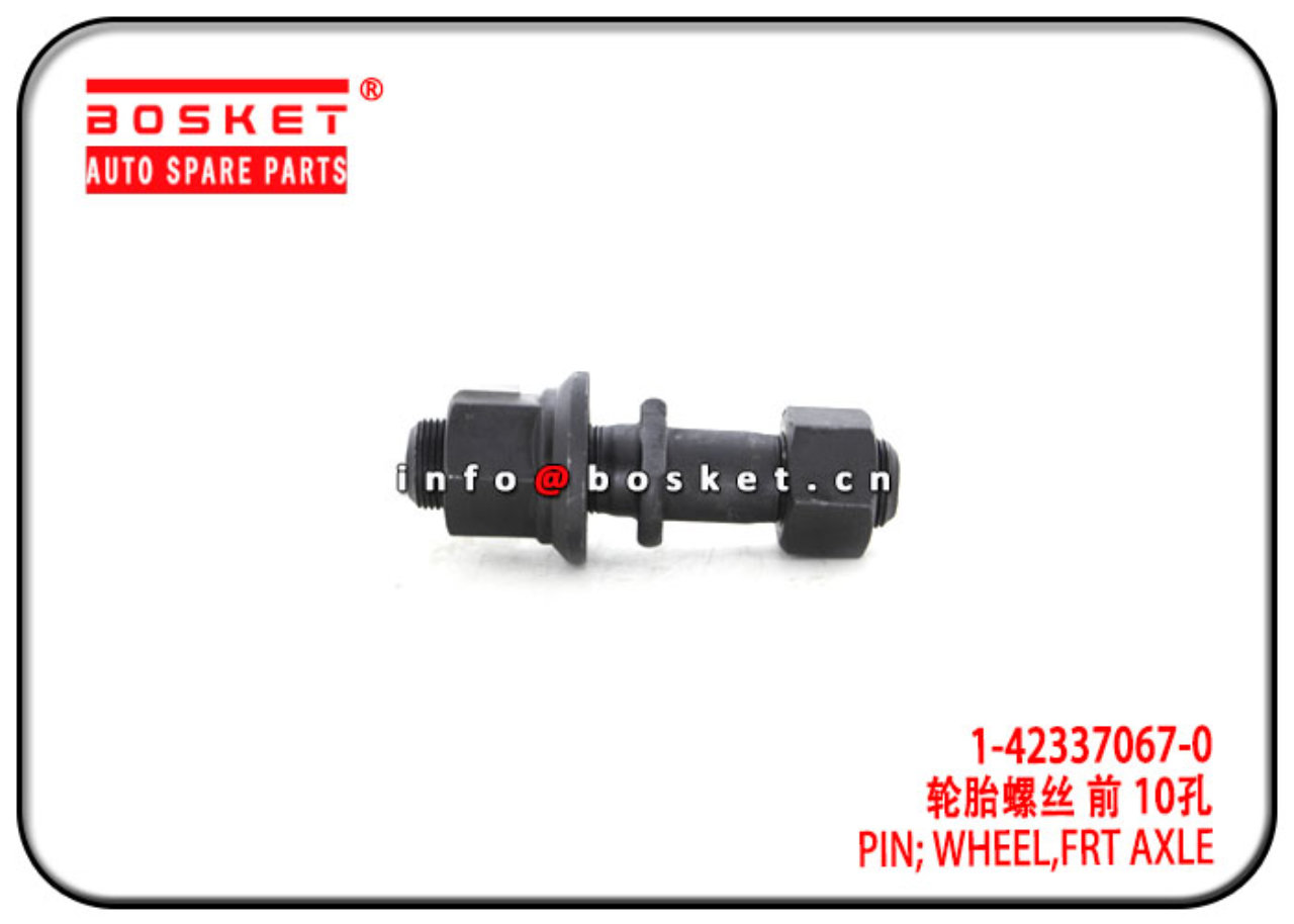 1-42337067-0 1-42337044-0 Front Axle Wheel Pin Suitable for ISUZU 10PE1 CXZ81 VC46 CXZ FVR