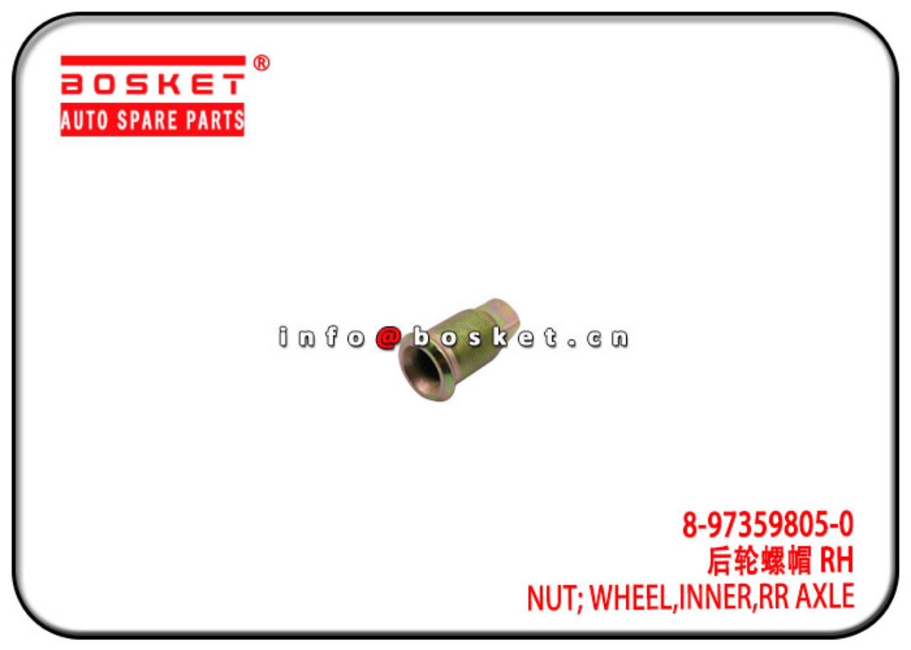 8-97359805-0 8973598050 Rear Axle Wheel Nut Suitable for ISUZU CYZ 700P
