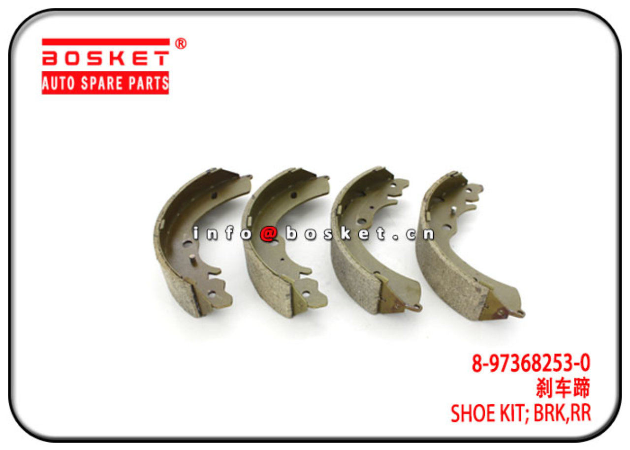8-97368253-0 8973682530 Rear Brake Shoe Kit Suitable for ISUZU TFR DMAX