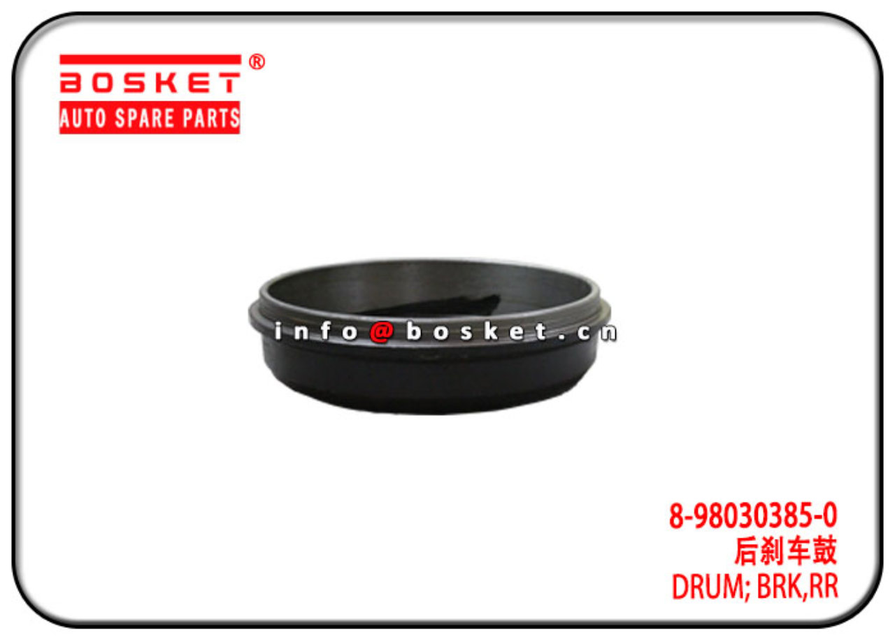 8-98030385-0 8980303850 Bear Brake Drum Suitable for ISUZU DMAX 4X4 TFR