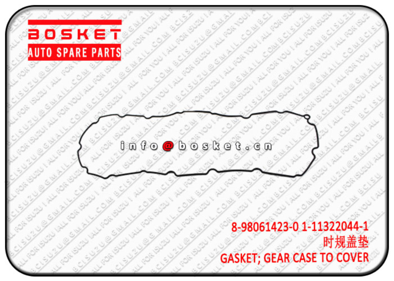 8980614230 8-98061423-0 1-11322044-1 Gear Case To Cover Gasket Suitable for ISUZU CYZ 6WF1