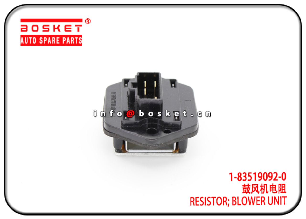 1-83519092-0 1-83519073-1 1835190920 1835190731 Blower Unit Resistor Suitable for ISUZU 10PE1 CXZ81 