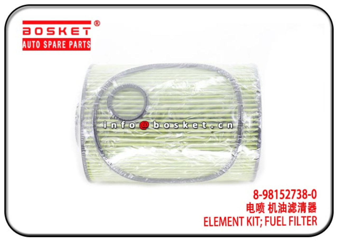 8-98152738-0 5-87611005-BVP 8981527380 587611005BVP Filter Fuel Element Kit Suitable for  ISUZU 6HK1