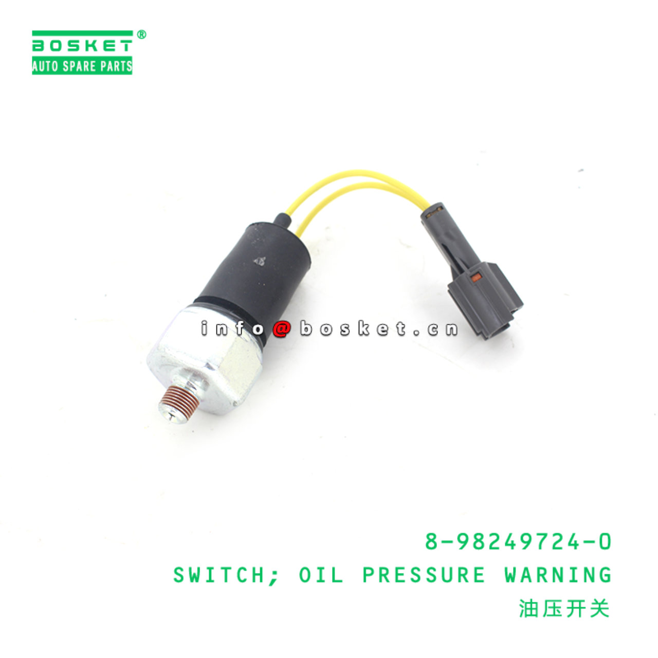  8-98249724-0 Oil Pressure Warning Switch 8982497240 Suitable for ISUZU XD XE 6BG1
