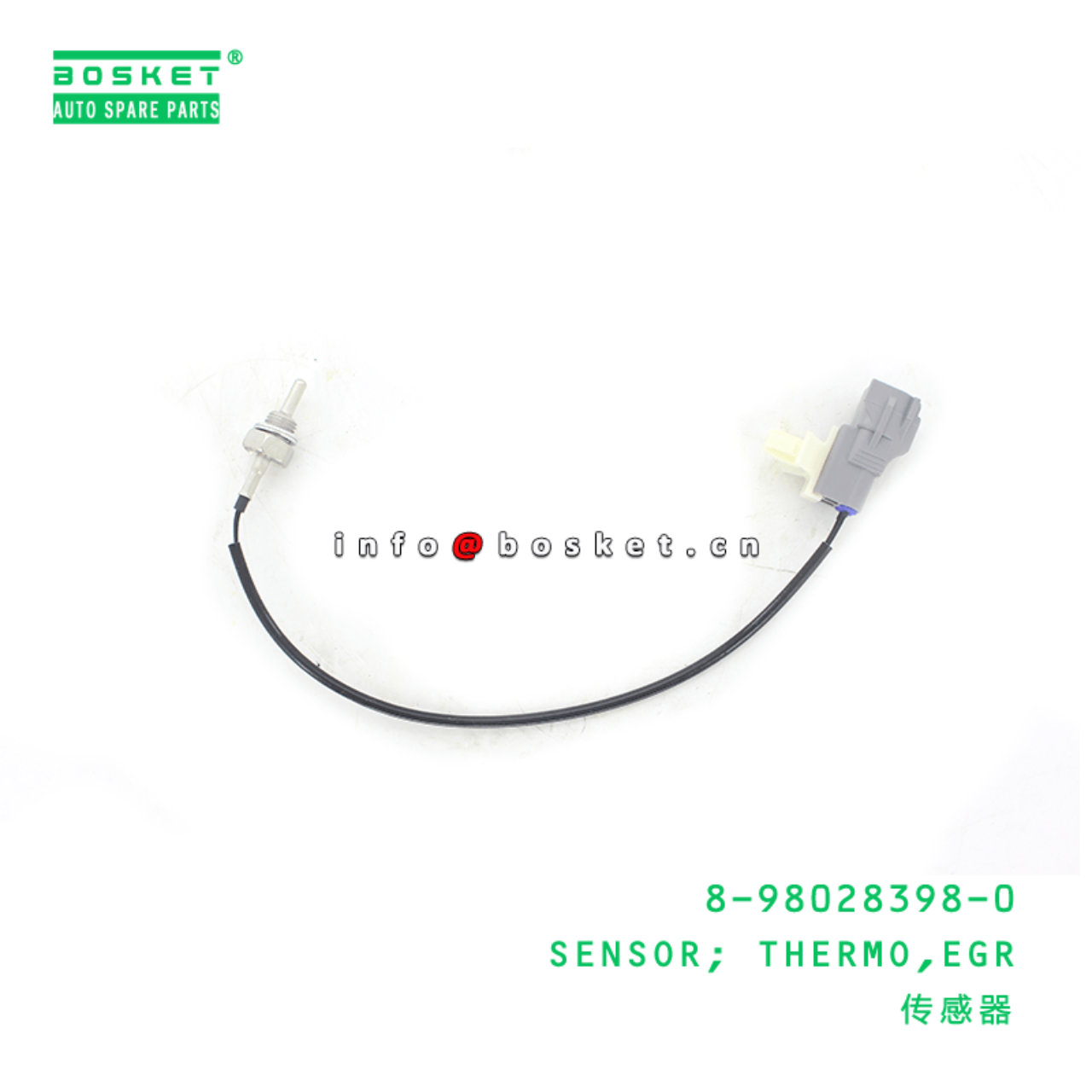 8-98028398-0 EGR Thermo Sensor 8980283980 Suitable for ISUZU NPR