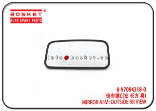 8-97094318-0 8-98051644-0 8970943180 8980516440 Outside Rear View Mirror Assembly Suitable for ISUZU