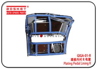 GIGA-01-R GIGA01R Plating Pedal Lining R Suitable for ISUZU GIGA