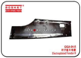 GIGA-04-R GIGA04R Electroplated Fender R Suitable for ISUZU GIGA