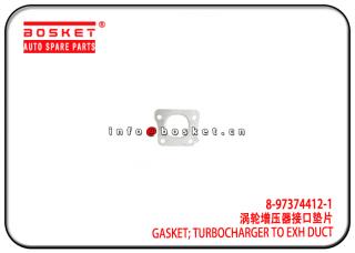8-97374412-1 8973744121 Turbocharger To Exhaust Duct Gasket Suitable for ISUZU 4HK1 NPR