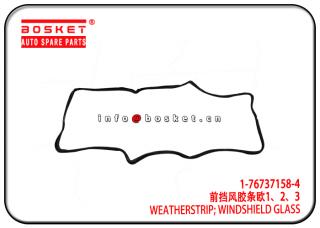 1-76737158-4 1-76737134-0 1767371584 1767371340 Windshield Glass Weatherstrip Suitable for ISUZU 10P
