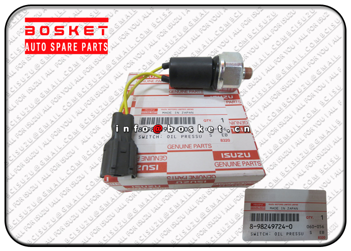 8-98249724-0 8982497240 Oil Pressure Warning Switch Suitable For 