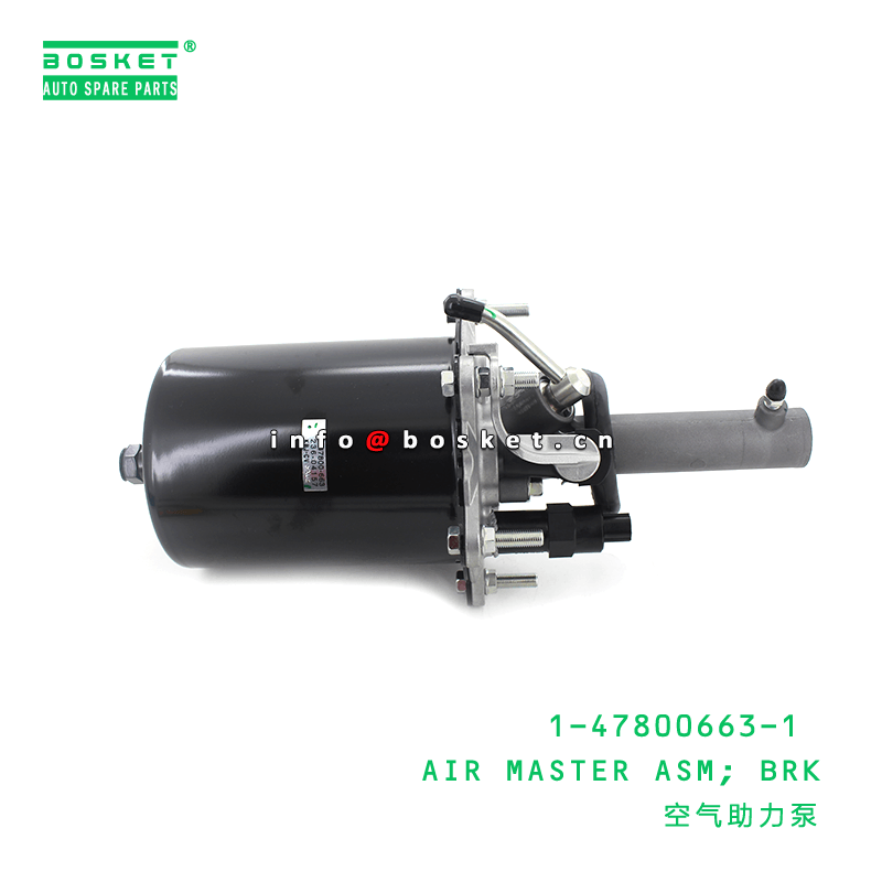 1-47800663-1 1478006631 Brake Air Master Assembly Suitable 1-47800663-1 1478006631 Brake Air Master Assembly Suitable