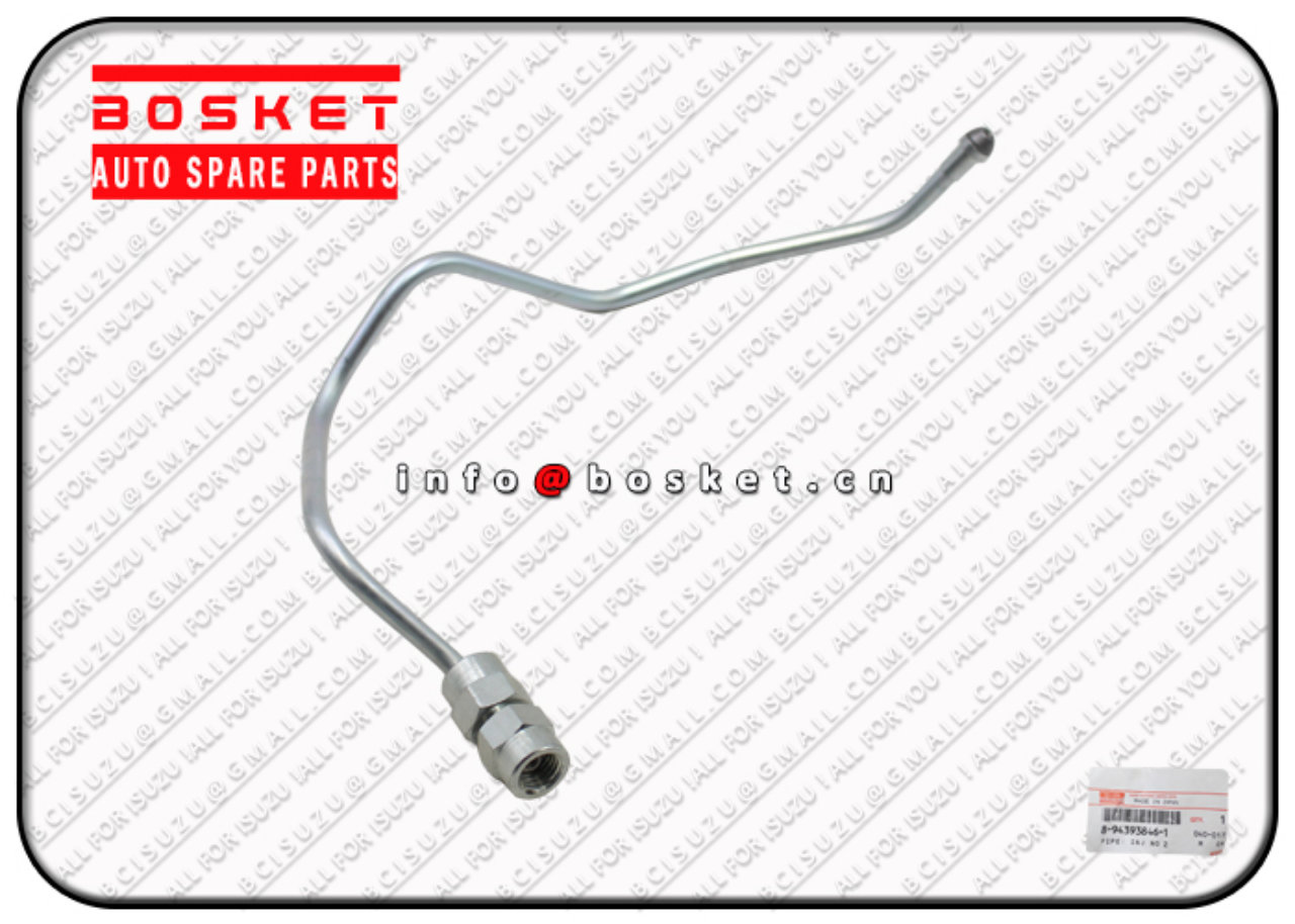 8943938461 8-94393846-1 Injection No2 Pipe Suitable for ISUZU FRR FSR