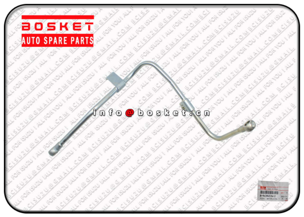 8943945342 8-94394534-2 Cylinder Block To Thermostat Housing Water Pipe Suitable for ISUZU FSR FRR