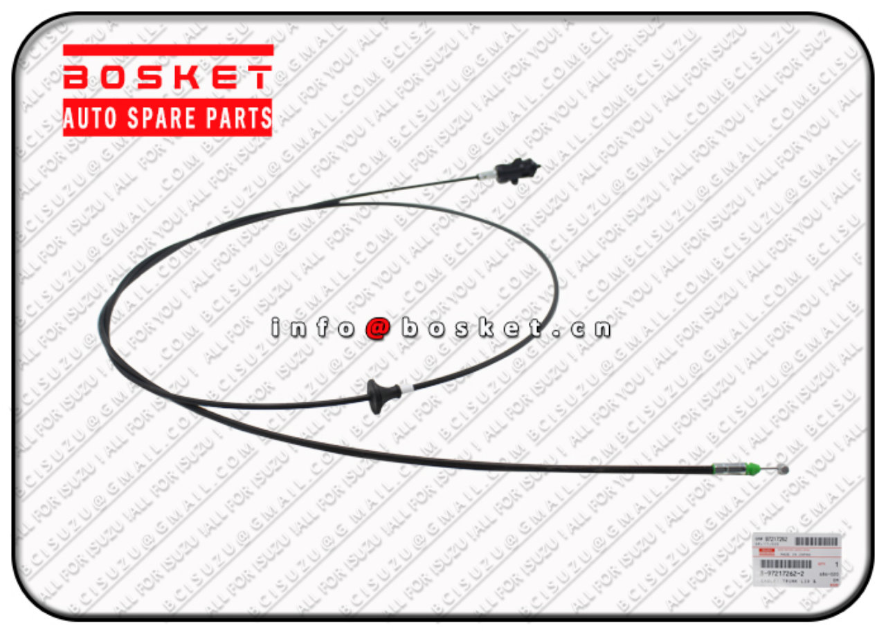 8972172622 8-97217262-2 Trunk Lid & Fuel Filler Cable Suitable for ISUZU TFS