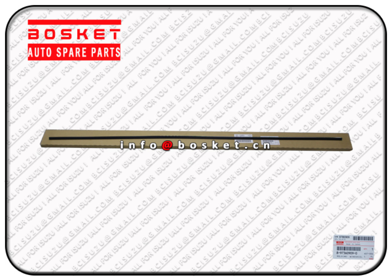8973609090 8-97360909-0 Upper Windshield Molding Suitable for ISUZU TFR54 4JA1