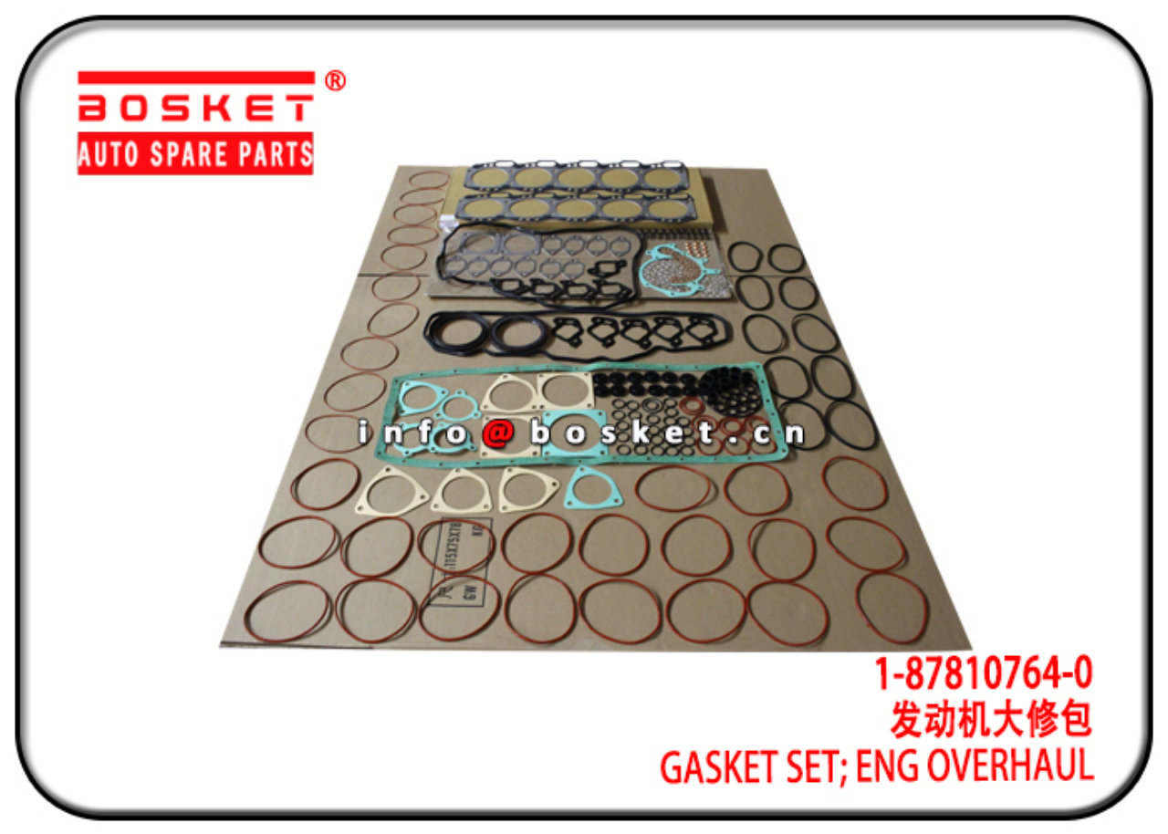 1-87810764-0 1878107640 Engine Overhaul Gasket Set Suitable for ISUZU 10PD1 CXZ