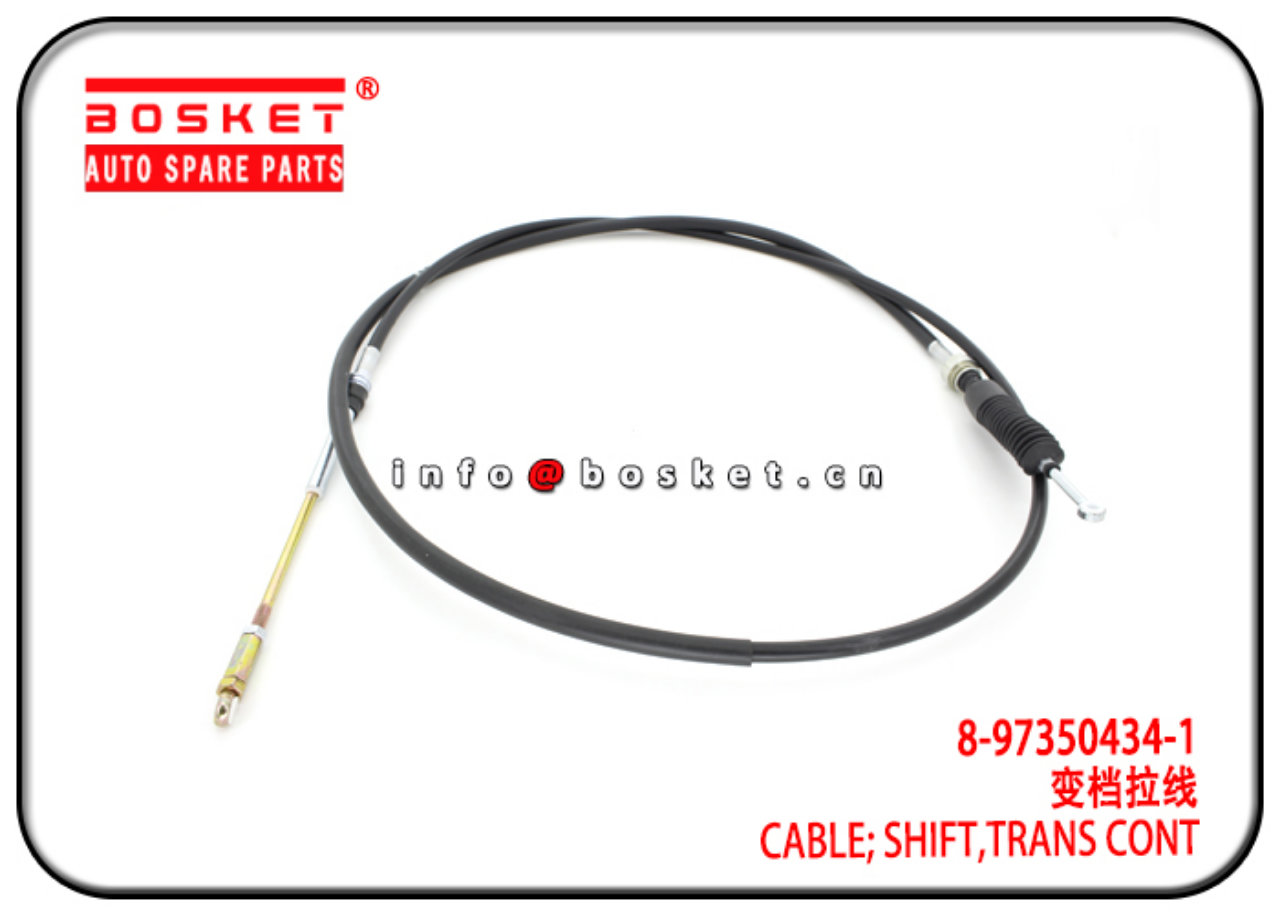 8-97350434-1 8973504341 Transmission Control Select Cable Suitable for ISUZU 4HG1 MYY6P MYY5T NPR