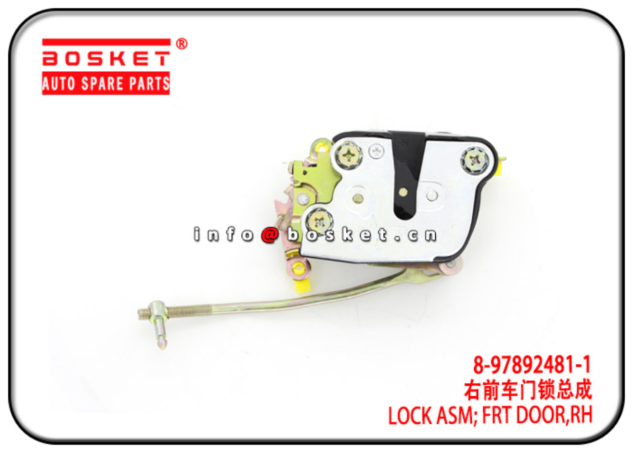 8-97892481-1 8978924811 Right Hand Front Door Lock Assembly Suitable for ISUZU NHR 100P