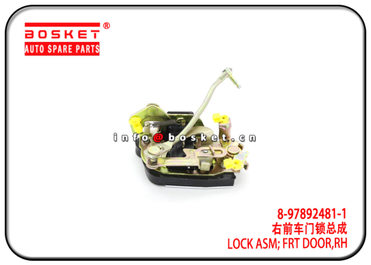 8-97892481-1 8978924811 Right Hand Front Door Lock Assembly Suitable for ISUZU NHR 100P