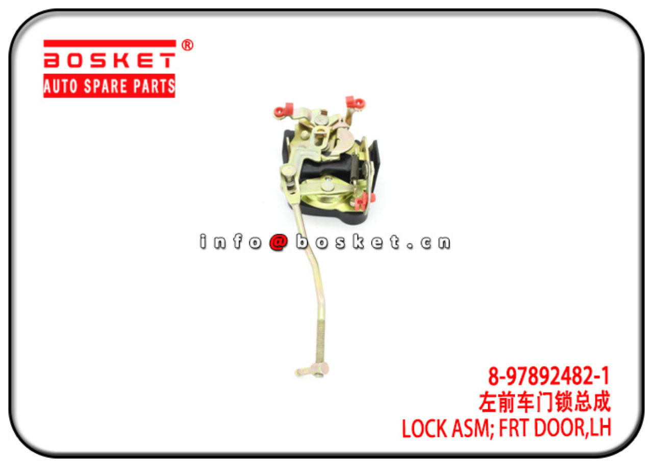 8-97892482-1 8978924821 Left Hand Front Door Lock Assembly Suitable for ISUZU NHR 100P