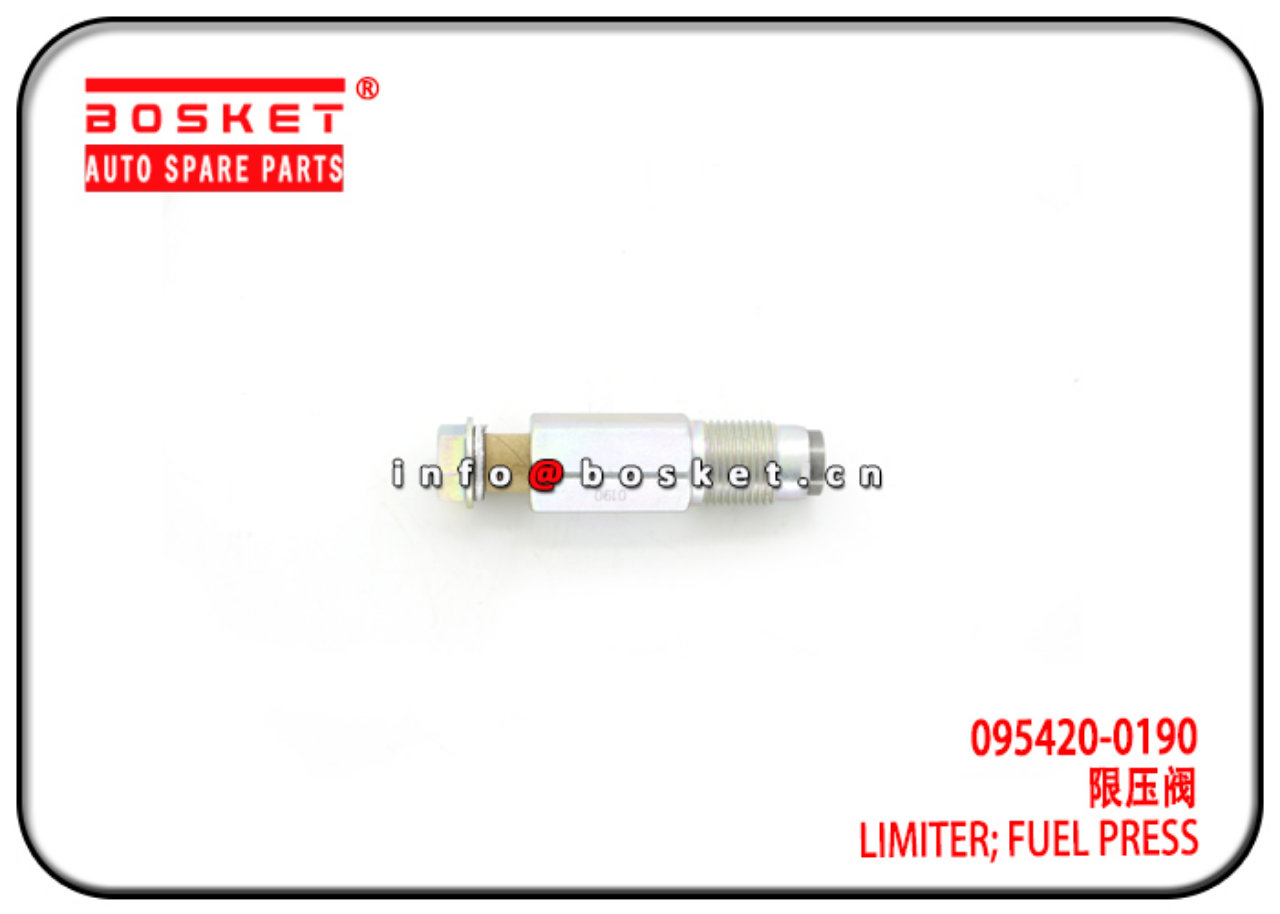 095420-0190 8-97318691-0 0954200190 8973186910 Fuel Press Limiter Suitable for ISUZU 4HK1 6HK1 NPR