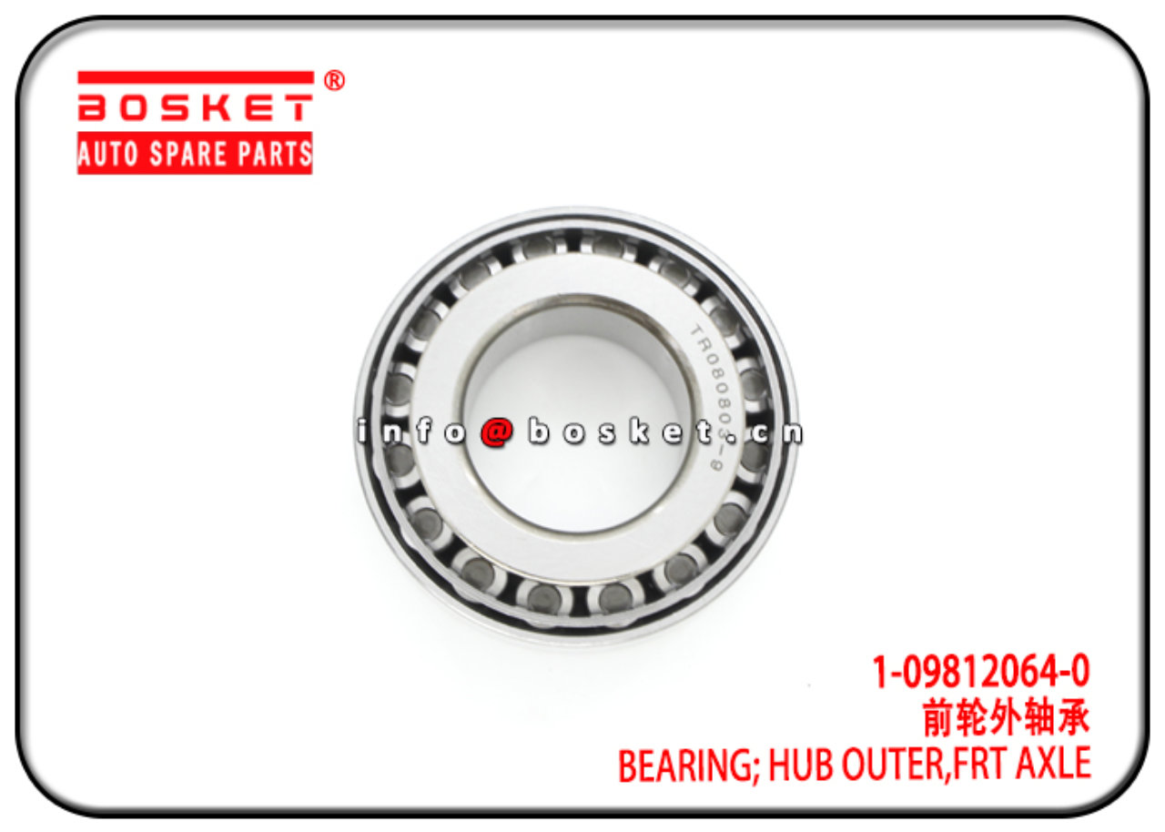 1-09812064-0 TR080803R9 1098120640 TR080803R9 Front Axle Hub Outer Bearing Suitable for ISUZU