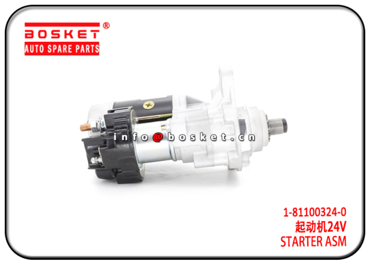 1-81100324-0 0-24000-3042 1811003240 0240003042 Starter Assembly Suitable for ISUZU 6HK1 6HH1 FSR FR