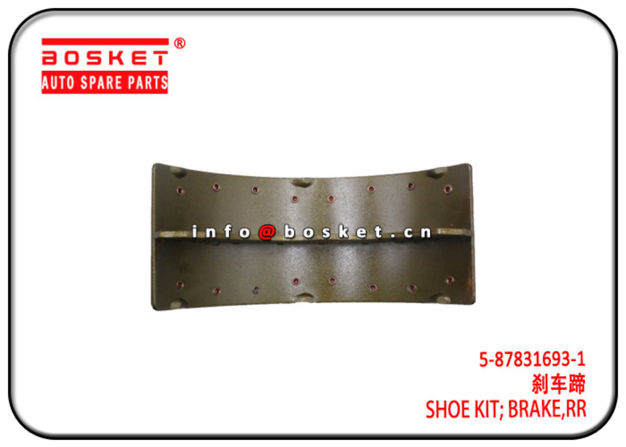 5-87831693-1 5878316931 Rear Brake Shoe Kit Suitable for ISUZU 4HK1 700P NPR