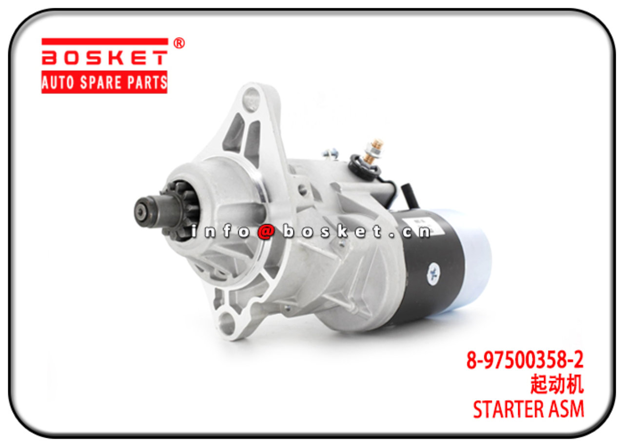 8-97500358-2 8975003582 Starter Assembly Suitable for ISUZU FSR FRR 6HK1 6HE1