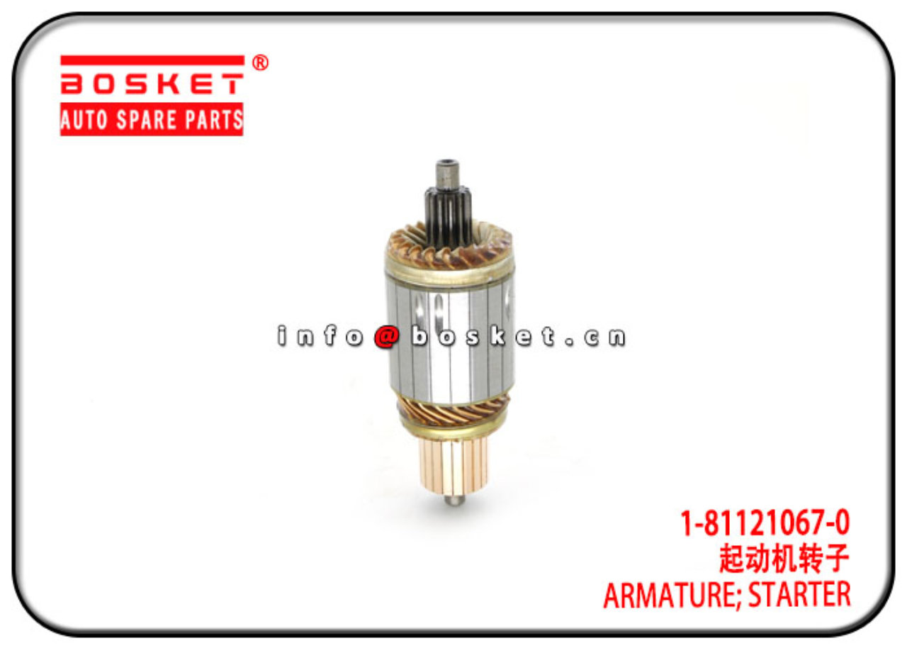 1-81121067-0 1811210670 Starter Armature Suitable for ISUZU 10PE1 CXZ81