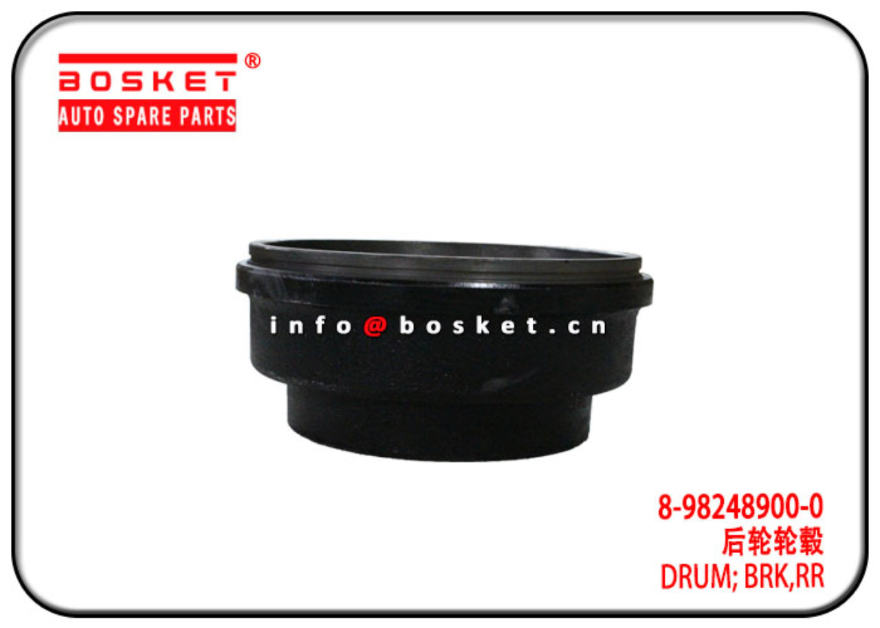 8-98248900-0 8-97034770-3 8982489000 8970347703 Rear Brake Drum Suitable for ISUZU 4HF1 NPR66