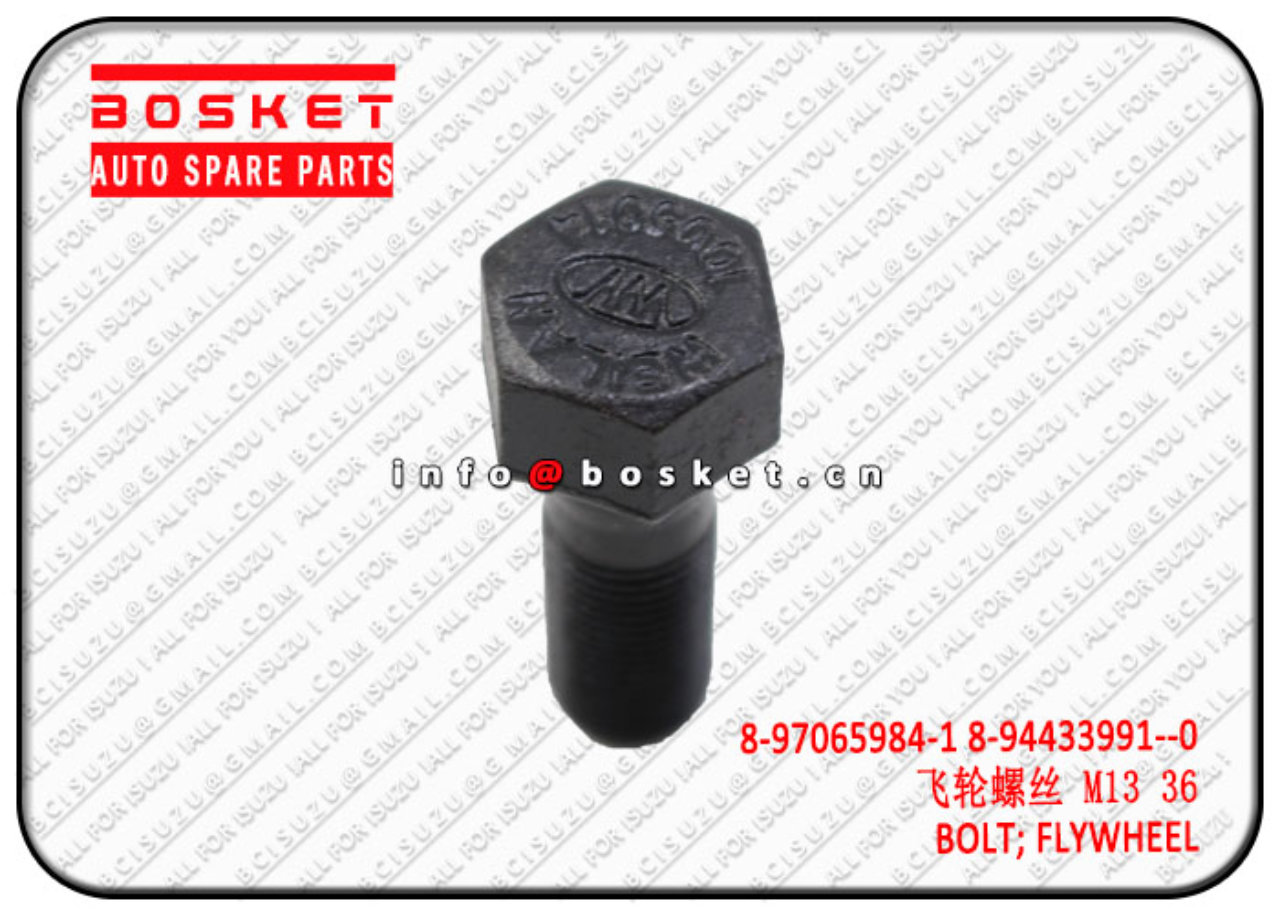 8970659841 8944339910 8-97065984-1 8-94433991—0 Flywheel Bolt Suitable for ISUZU NKR55 4JB1