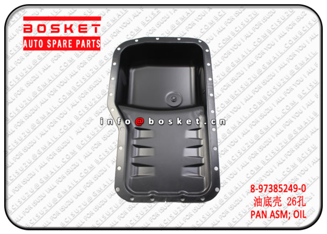 8973852490 8-97385249-0 Suitable for Oil Pan Assembly ISUZU 4HF1 4HG1 NKR NPR