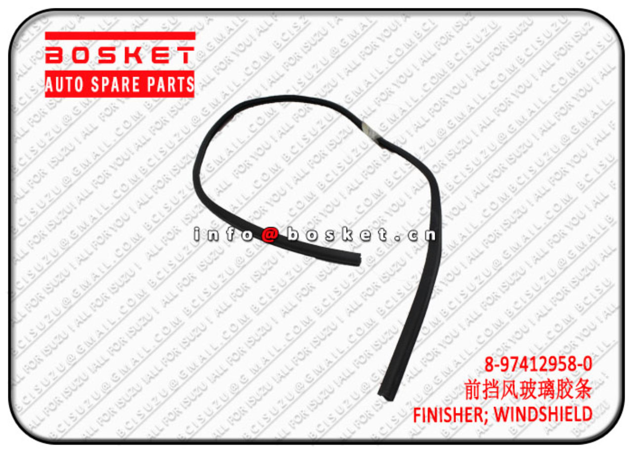 8974129580 8-97412958-0 Windshield Finisher Suitable for ISUZU 700P 4HK1