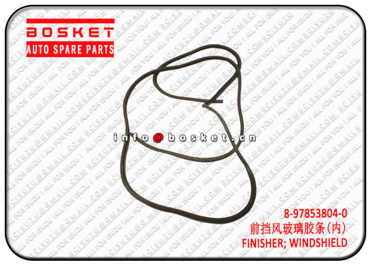 8978538040 8-97853804-0 Windshield Finisher Suitable for ISUZU NKR55 4JB1