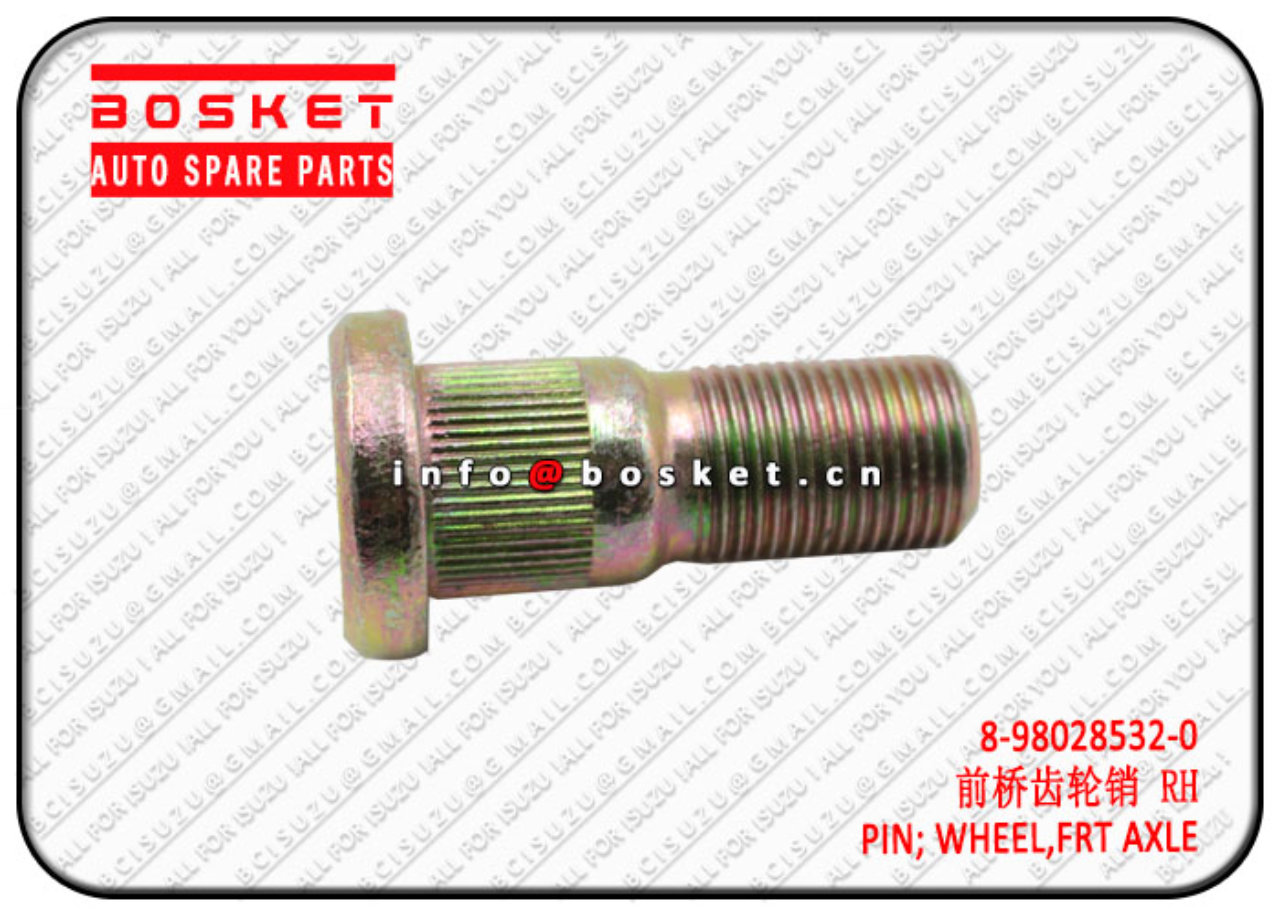 8980285320 8-98028532-0 Front Axle Wheel Pin Suitable for ISUZU 
