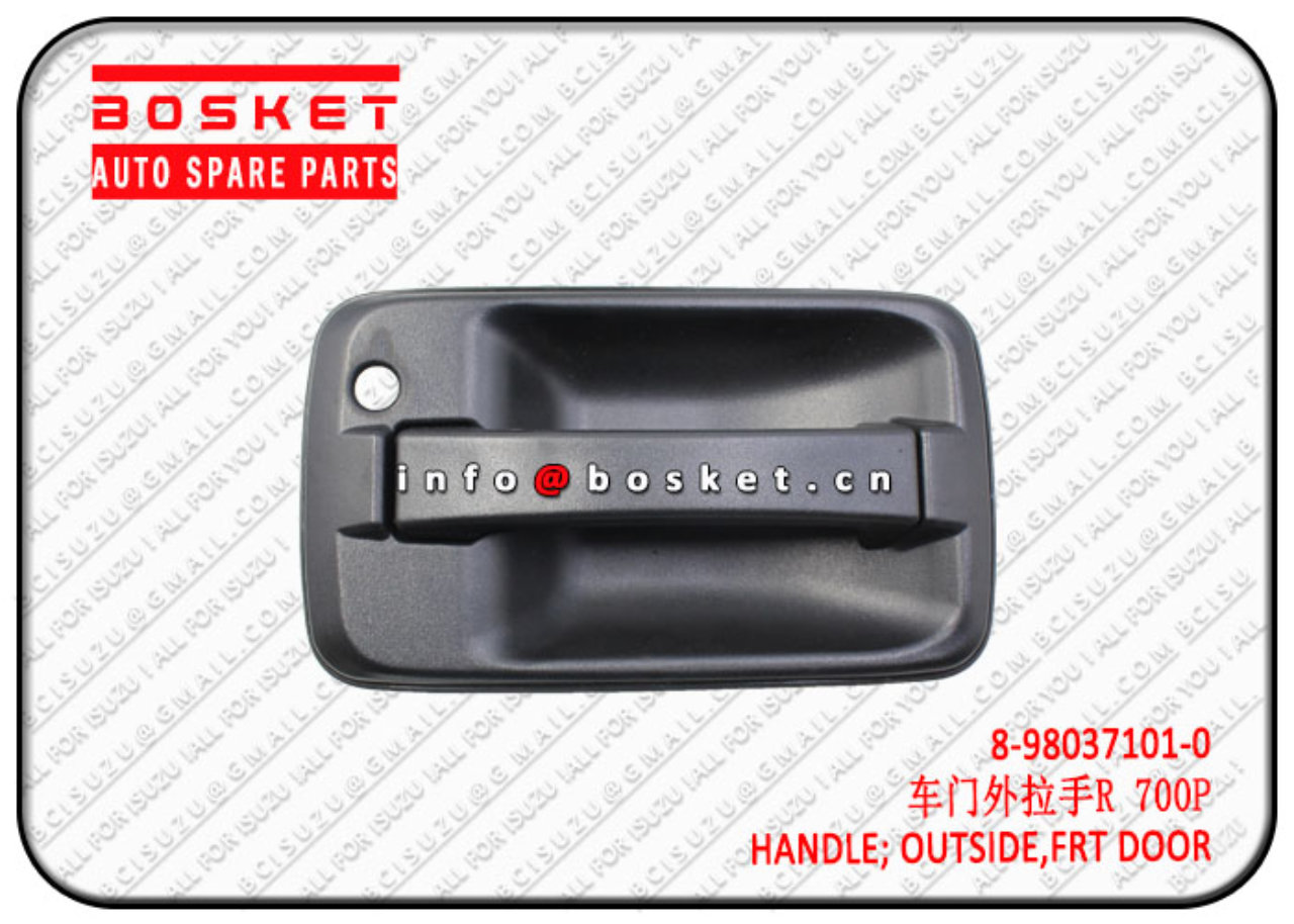 8980371010 8-98037101-0 Front Door Outside Handle Suitable for ISUZU 4HK1 VC46