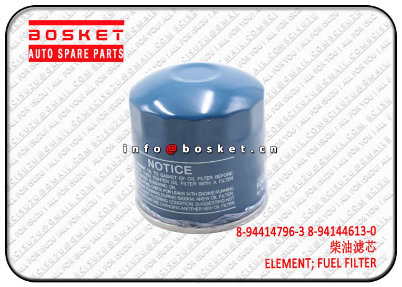 8944147963 8941446130 8-94414796-3 8-94144613-0 Fuel Filter Element Suitable for ISUZU TFR54 4JA1