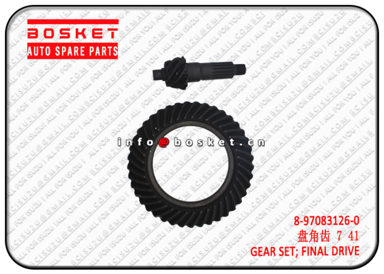 8970831260 8-97083126-0 Final Drive Gear Set Suitable for ISUZU NPR