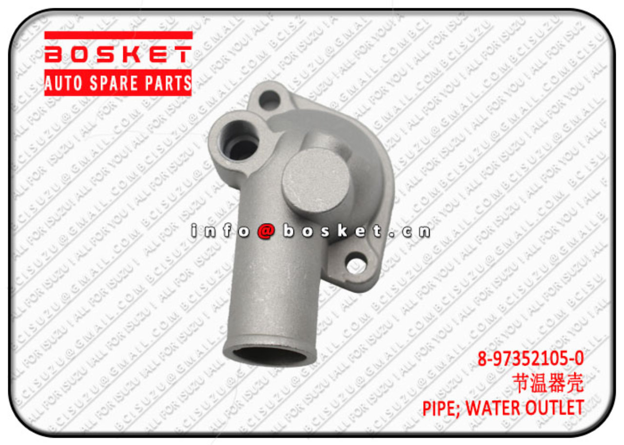 8973521050 8973521050 Water Outlet Pipe Suitable for ISUZU TFR54 4JA1-T
