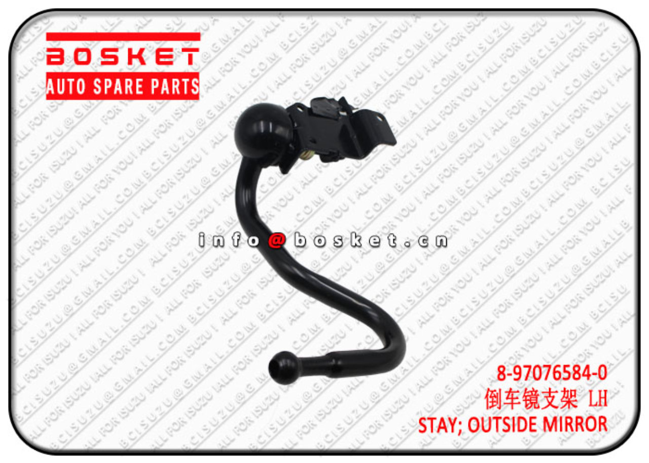 8970765840 8-97076584-0 Outside Mirror Stay Suitable for ISUZU 600P