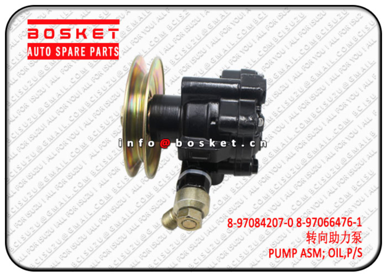 8970842070 8-97084207-0 8-97066476-1 Power Steering Oil Pump Assembly Suitable for ISUZU NKR55 4JB1