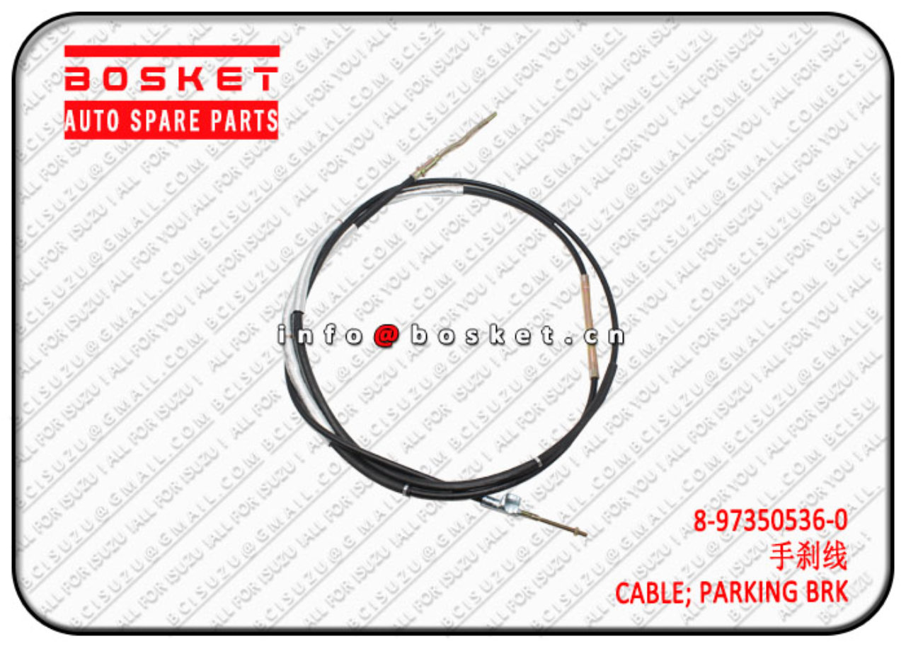 8973505360 8-97350536-0 Parking Brake Cable Suitable for ISUZU NPR 4HE1