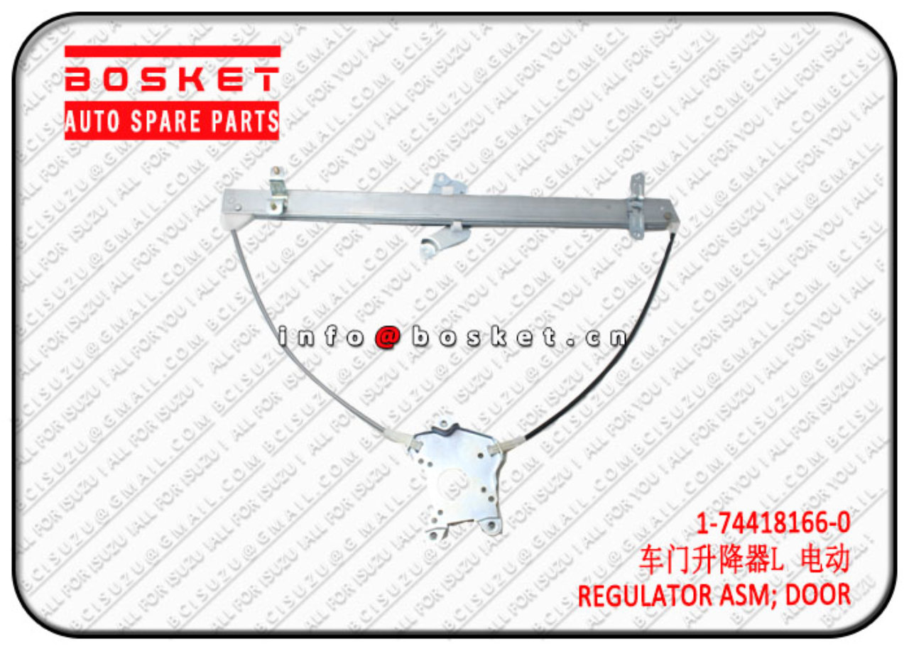 1744181660 1-74418166-0 Door Regulator Assembly Suitable for ISUZU FVR96