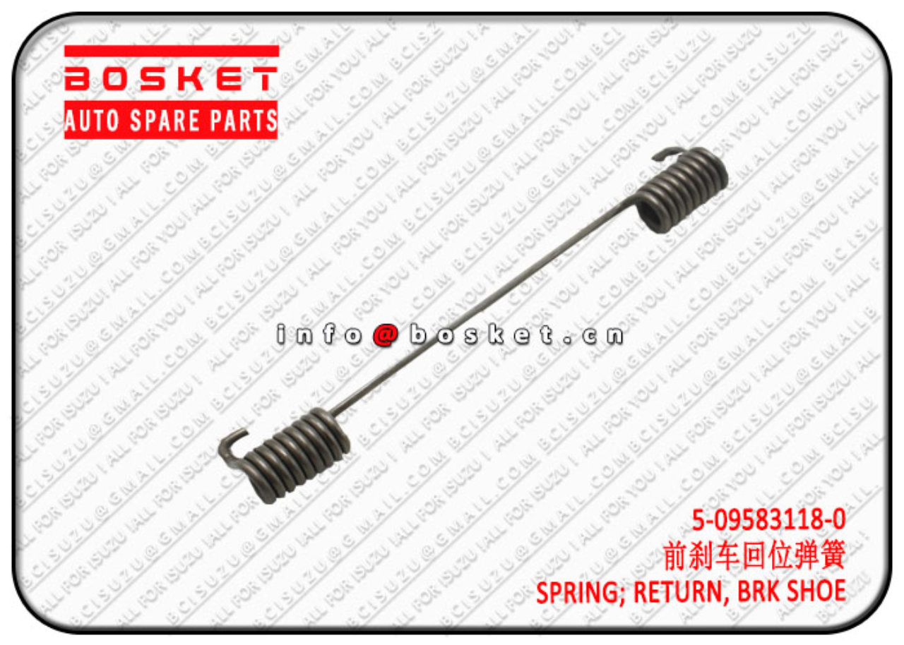 5095831180 5-09583118-0 Brake Shoe Return Spring Suitable for ISUZU NPR59 4BD1