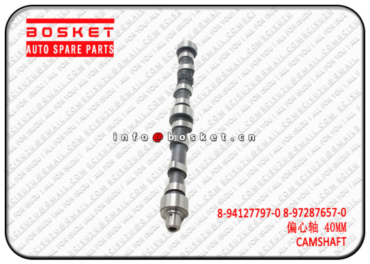 8941277970 8972876570 8-94127797-0 8-97287657-0 Camshaft Suitable for ISUZU 4JA1 4JB1 NHR NKR NPR
