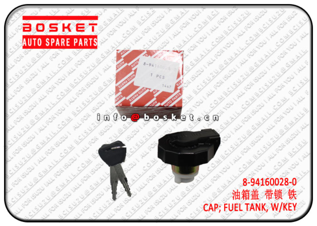 8941600280 8-94160028-0 With Key Fuel Tank Cap Suitable for ISUZU NHR54 4JA1