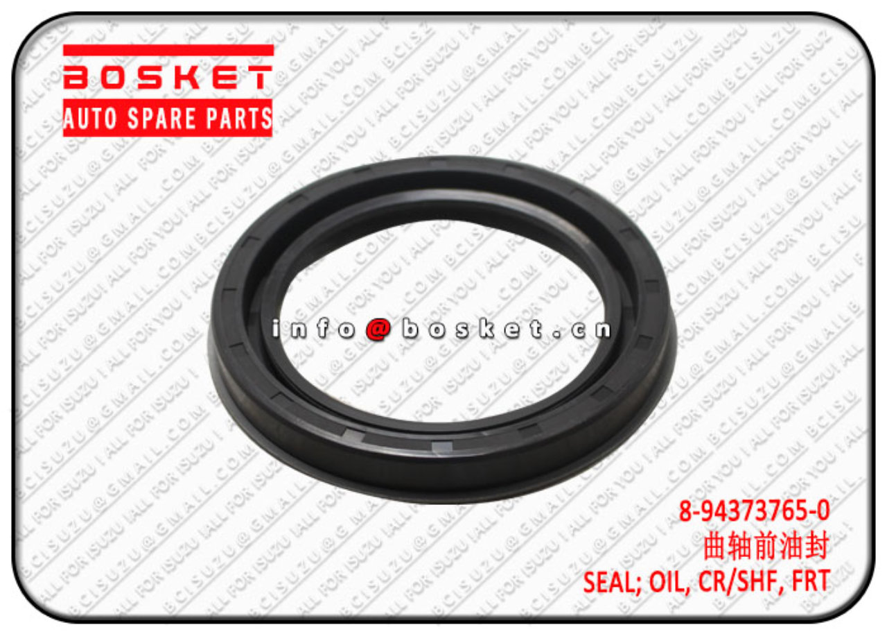 8943737650 8-94373765-0 Front Crankshaft Oil Seal Suitable for ISUZU FSR11 6BD1